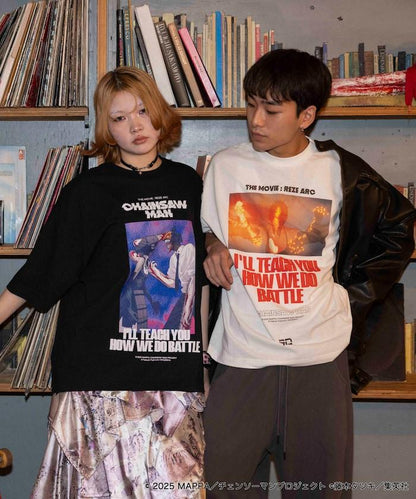 劇場版《電鋸人》蕾賽篇 印花圓領T恤