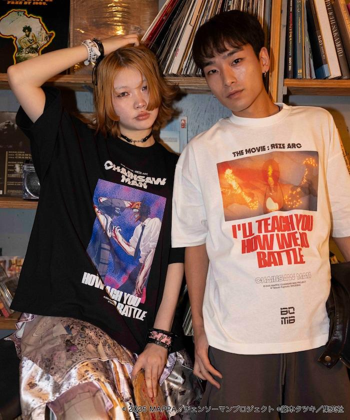 劇場版《電鋸人》蕾賽篇 印花圓領T恤