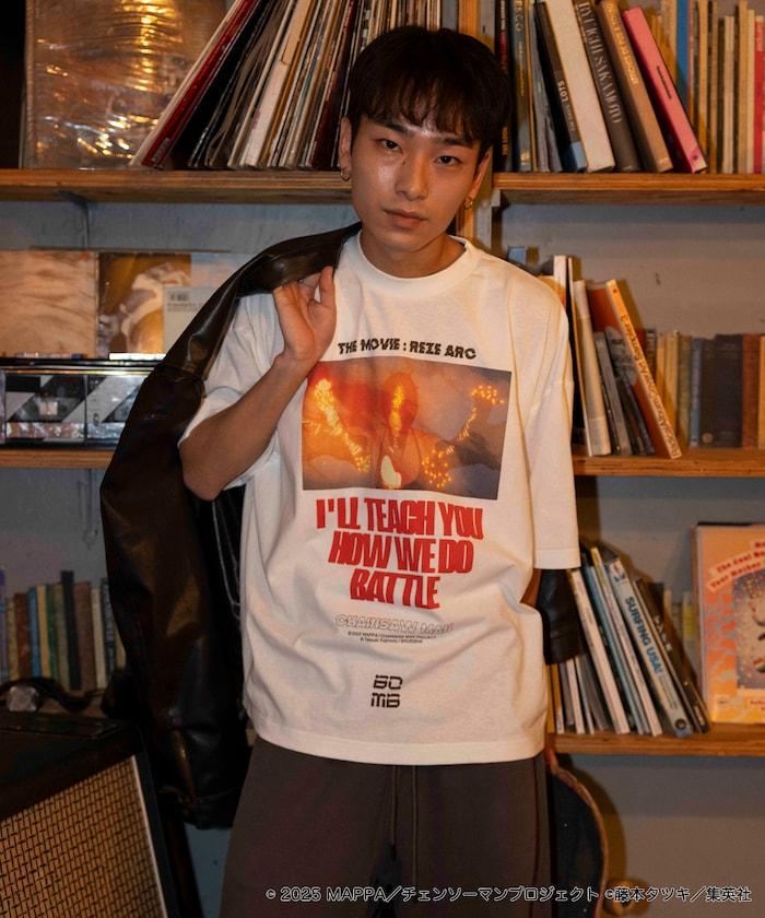 劇場版《電鋸人》蕾賽篇 印花圓領T恤