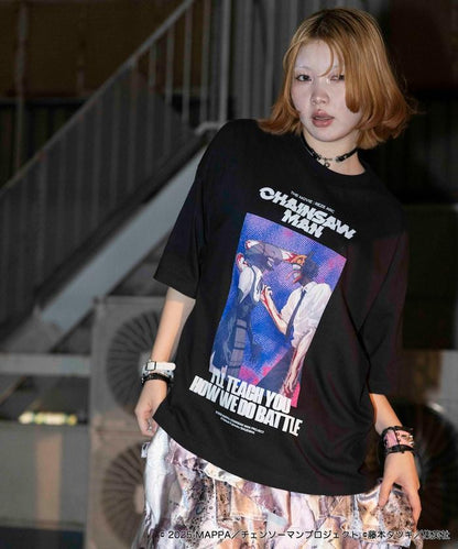 劇場版《電鋸人》蕾賽篇 印花圓領T恤