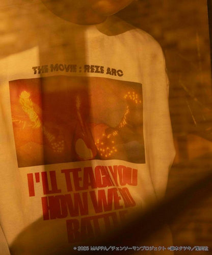 劇場版《電鋸人》蕾賽篇 印花圓領T恤