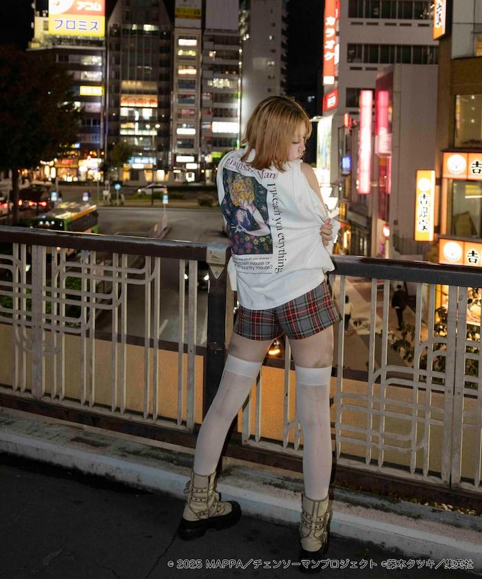 劇場版《電鋸人》蕾賽篇 印花圓領T恤