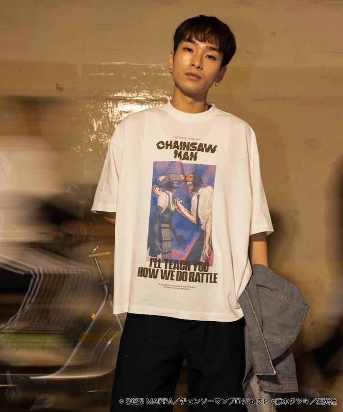 劇場版《電鋸人》蕾賽篇 印花圓領T恤