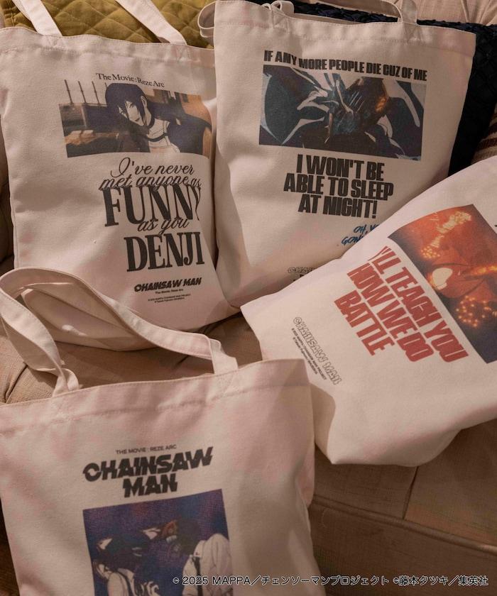 《電鋸人》蕾賽篇印花托特包【限量】