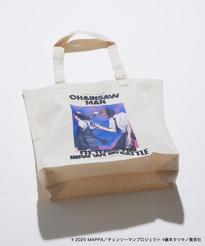 《電鋸人》蕾賽篇印花托特包【限量】