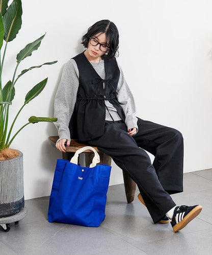 【套裝商品】荷葉邊吊帶背心長褲套裝