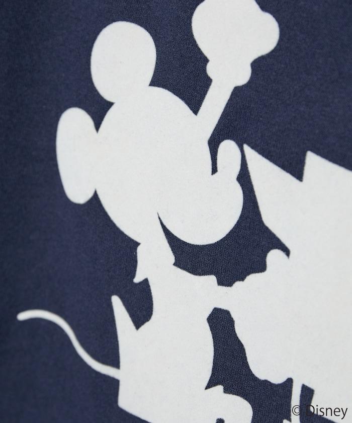 FREAK'S STORE×前田亞美/《迪士尼》/Mickey Mouse/米老鼠/植絨印花衛衣