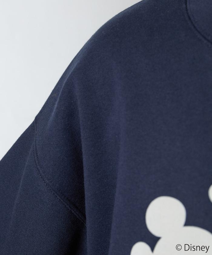 FREAK'S STORE×前田亞美/《迪士尼》/Mickey Mouse/米老鼠/植絨印花衛衣