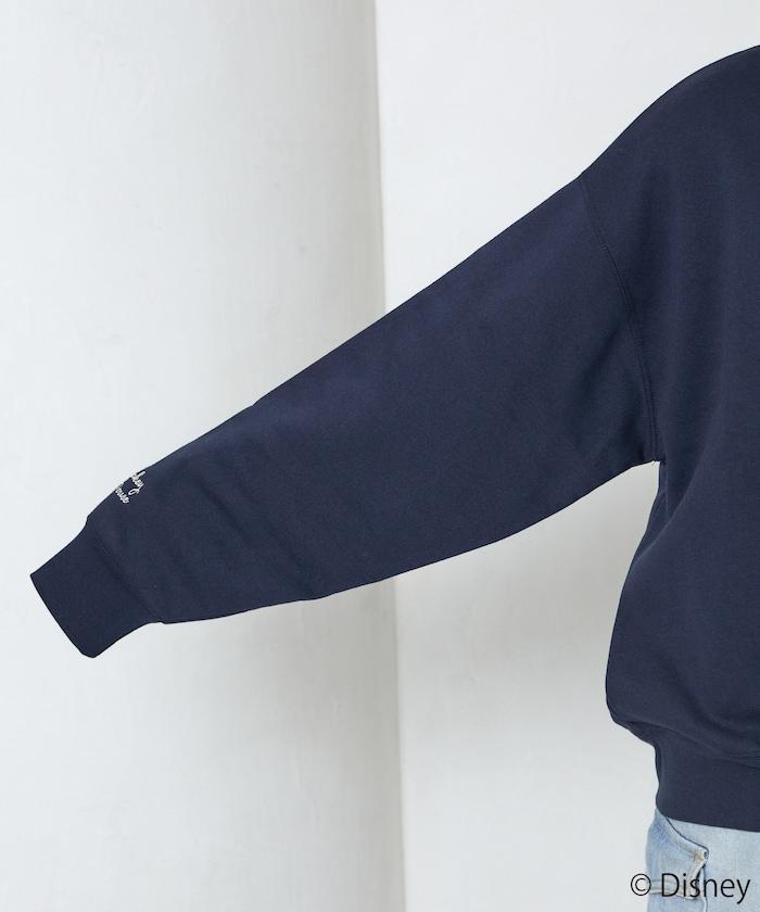 FREAK'S STORE×前田亞美/《迪士尼》/Mickey Mouse/米老鼠/植絨印花衛衣