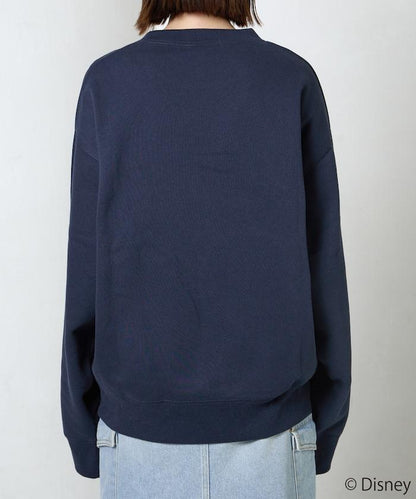 FREAK'S STORE×前田亞美/《迪士尼》/Mickey Mouse/米老鼠/植絨印花衛衣