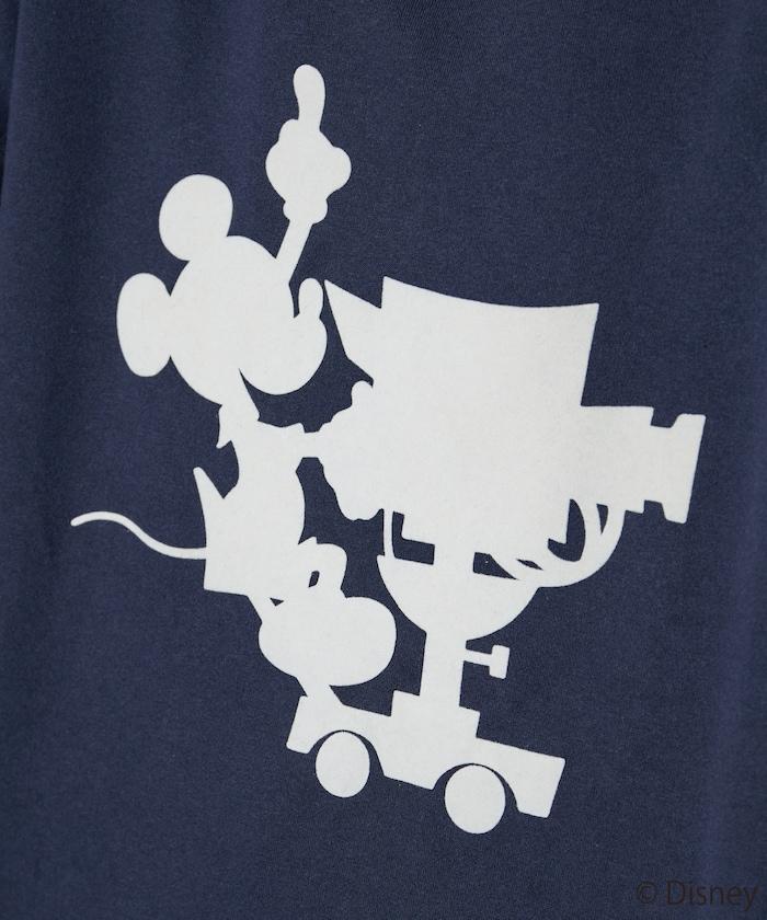 FREAK'S STORE×前田亞美/《迪士尼》/Mickey Mouse/米老鼠/植絨印花衛衣