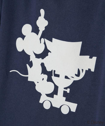FREAK'S STORE×前田亞美/《迪士尼》/Mickey Mouse/米老鼠/植絨印花衛衣