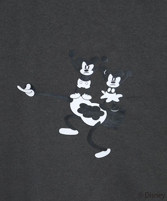 FREAK'S STORE×前田亞美/《迪士尼》/Mickey＆Minnie/米老鼠＆米妮/刺繡衛衣