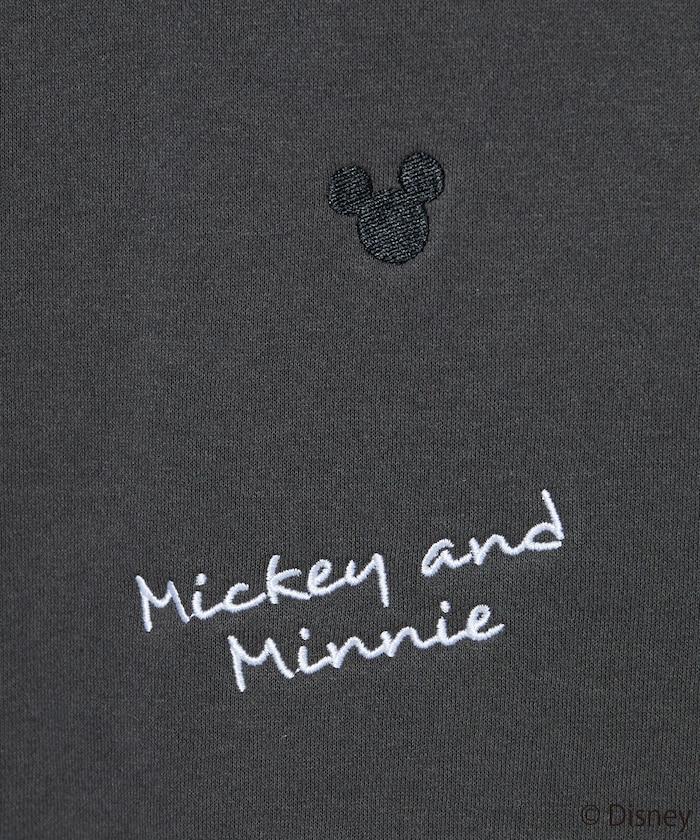 FREAK'S STORE×前田亞美/《迪士尼》/Mickey＆Minnie/米老鼠＆米妮/刺繡衛衣