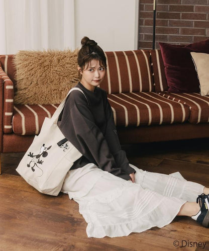 FREAK'S STORE×前田亞美/《迪士尼》/Mickey＆Minnie/米老鼠＆米妮/刺繡衛衣