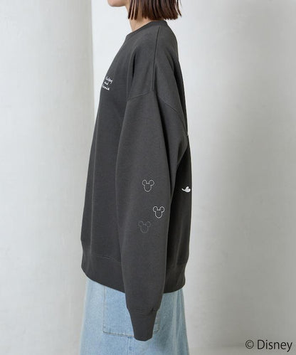 FREAK'S STORE×前田亞美/《迪士尼》/Mickey＆Minnie/米老鼠＆米妮/刺繡衛衣