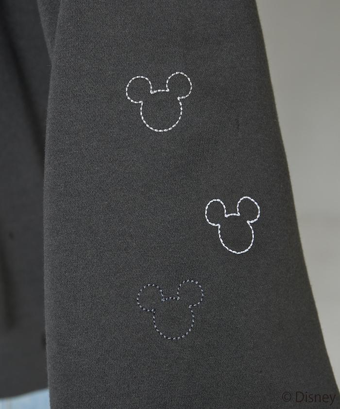 FREAK'S STORE×前田亞美/《迪士尼》/Mickey＆Minnie/米老鼠＆米妮/刺繡衛衣