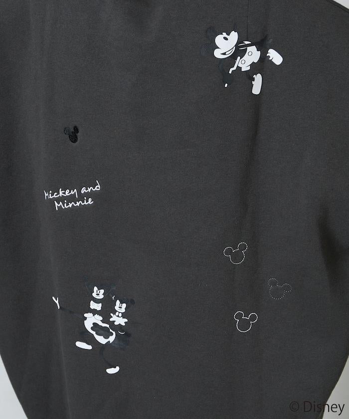 FREAK'S STORE×前田亞美/《迪士尼》/Mickey＆Minnie/米老鼠＆米妮/刺繡衛衣
