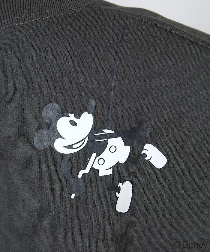 FREAK'S STORE×前田亞美/《迪士尼》/Mickey＆Minnie/米老鼠＆米妮/刺繡衛衣