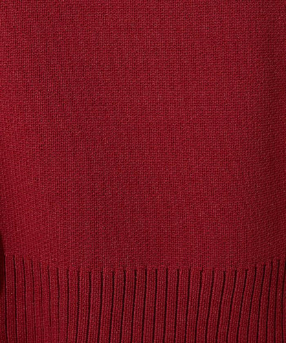 輕量針織翻領雙拉鍊開衫