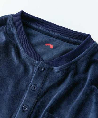 特別款 All Night Sauna 長袖 KANNAIGI 長袖館內服 抓絨套裝 附贈束口袋