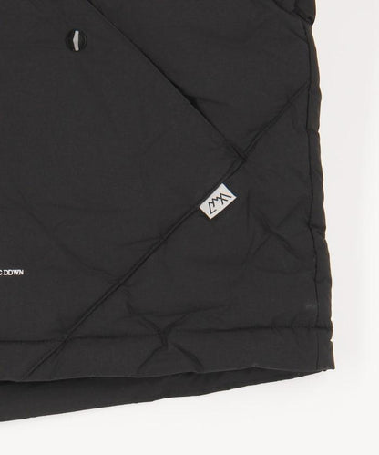 梭織羽絨連帽外套