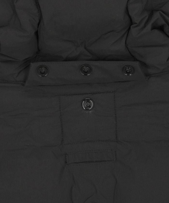 梭織羽絨連帽外套