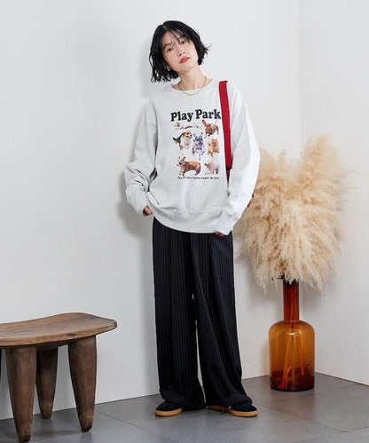 狗狗運動場加絨衛衣