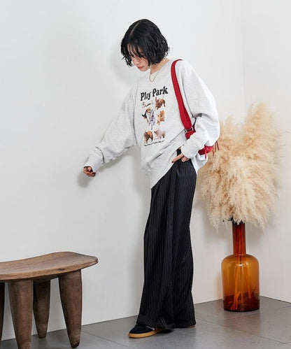 狗狗運動場加絨衛衣