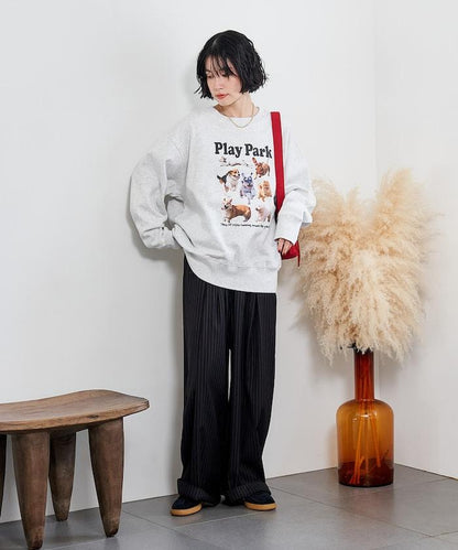 狗狗運動場加絨衛衣