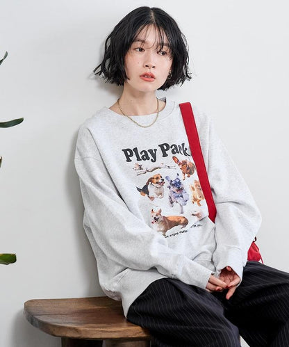 狗狗運動場加絨衛衣