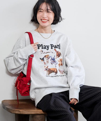 狗狗運動場加絨衛衣