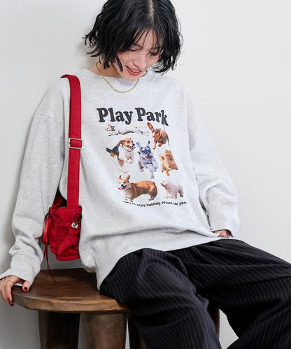 狗狗運動場加絨衛衣