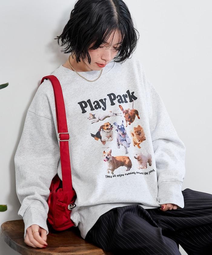 狗狗運動場加絨衛衣