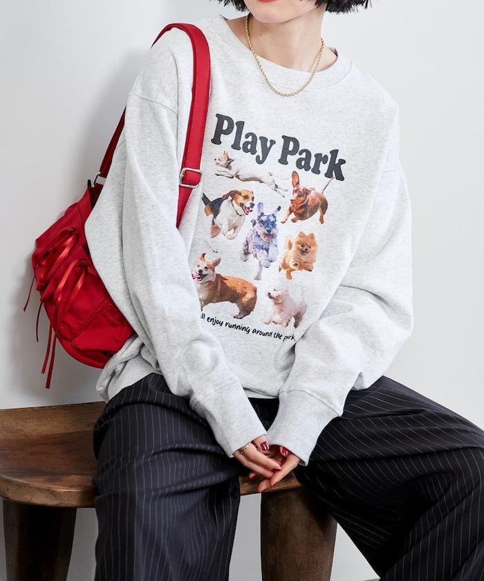 狗狗運動場加絨衛衣