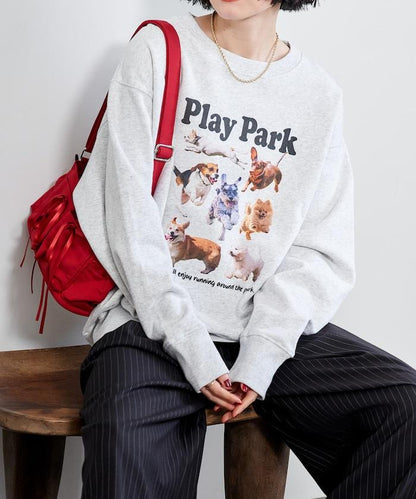 狗狗運動場加絨衛衣