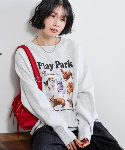 狗狗運動場加絨衛衣