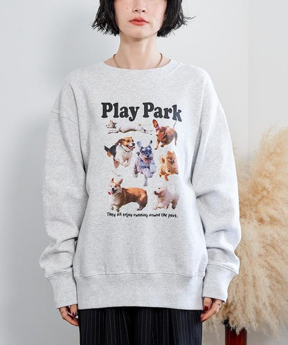 狗狗運動場加絨衛衣