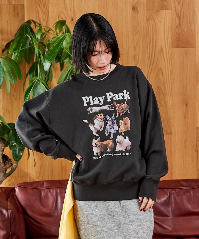 狗狗運動場加絨衛衣