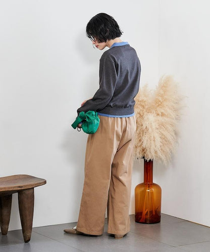 拼色疊穿針織POLO衫