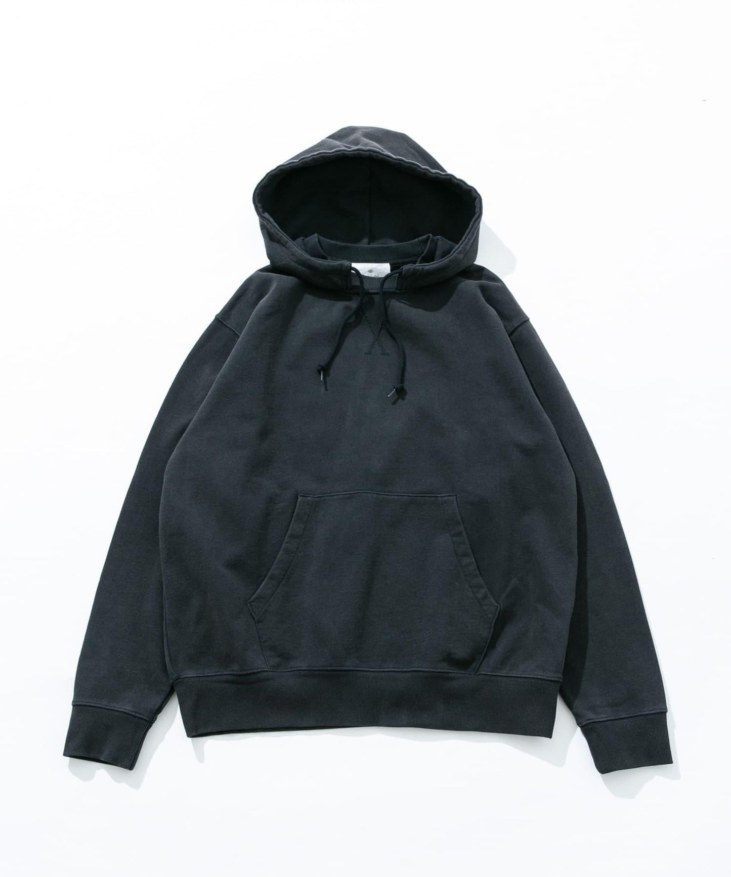 復古風格拼接連帽衛衣