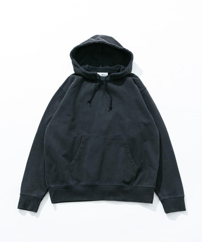 復古風格拼接連帽衛衣