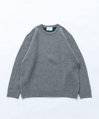 抗起球可水洗圓領針織衫