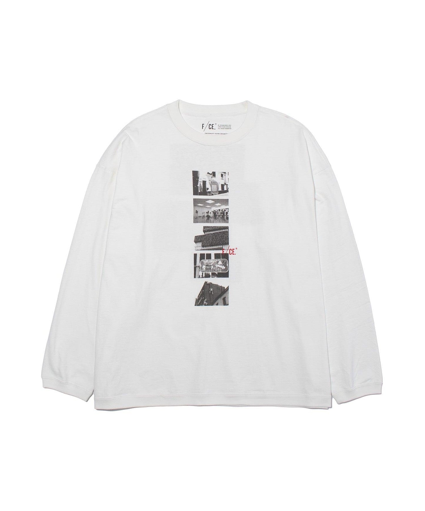 F/CE. BELGIUM MOMENTS PHOTO T 比利時時刻照片印花短袖T恤