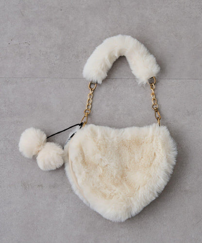 【HolidayCollection】愛心毛絨包