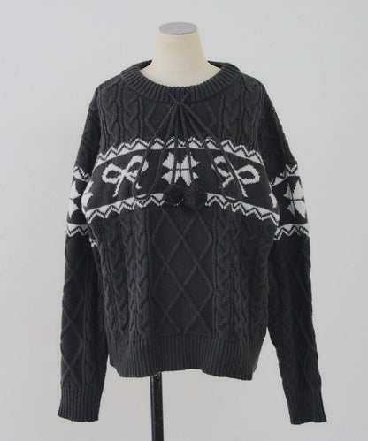 【HolidayCollection】考究風針織套頭衫