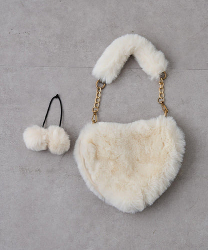 【HolidayCollection】愛心毛絨包