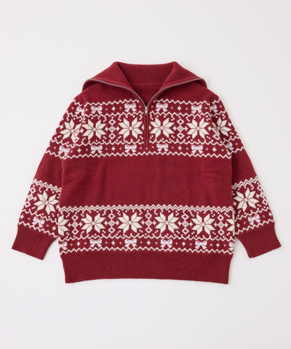 北歐圖案針織衫