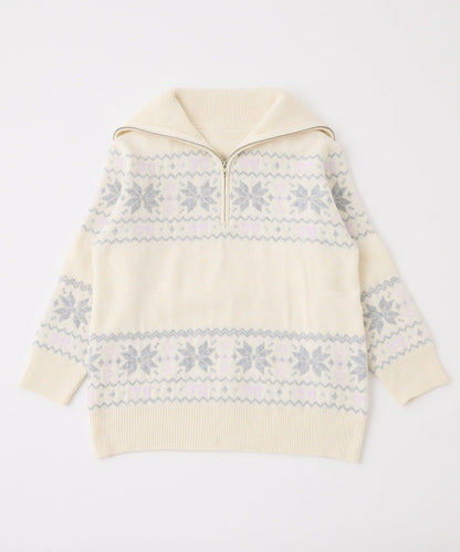 北歐圖案針織衫