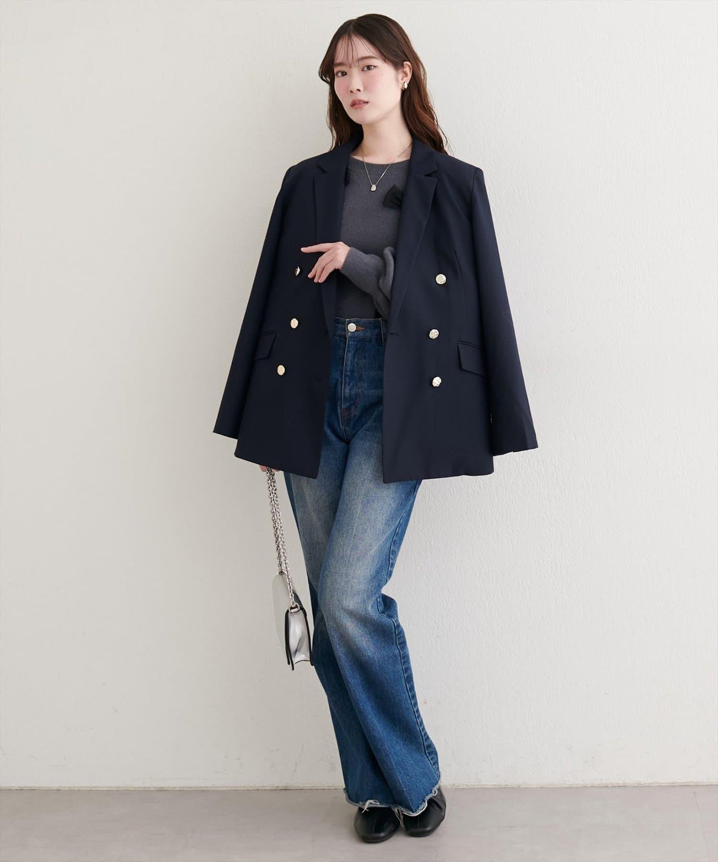 隨機蝴蝶結針織套頭衫